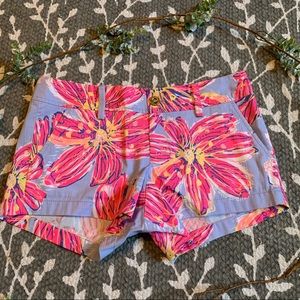 RARE Lilly Dahlia Purple Party Girl Walsh Shorts 4